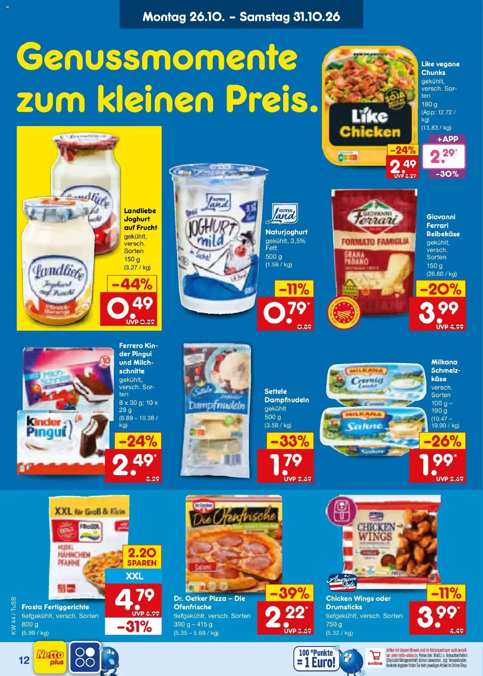 Vorschau von dem Prospekt des Geschäftes Netto Marken-Discount, gültig ab dem 26.10.2026