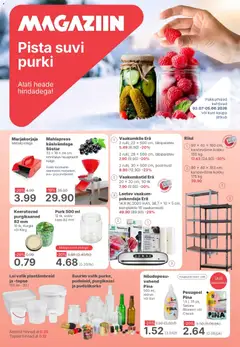 Magaziin kliendilehe eelvaade alates 02.07.2026