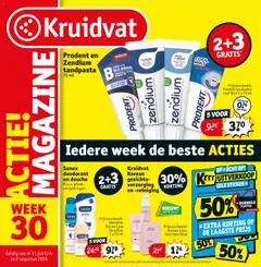 Voorbeeld van Kruidvat folder week 30 van winkel Kruidvat geldig vanaf 21-07-2026