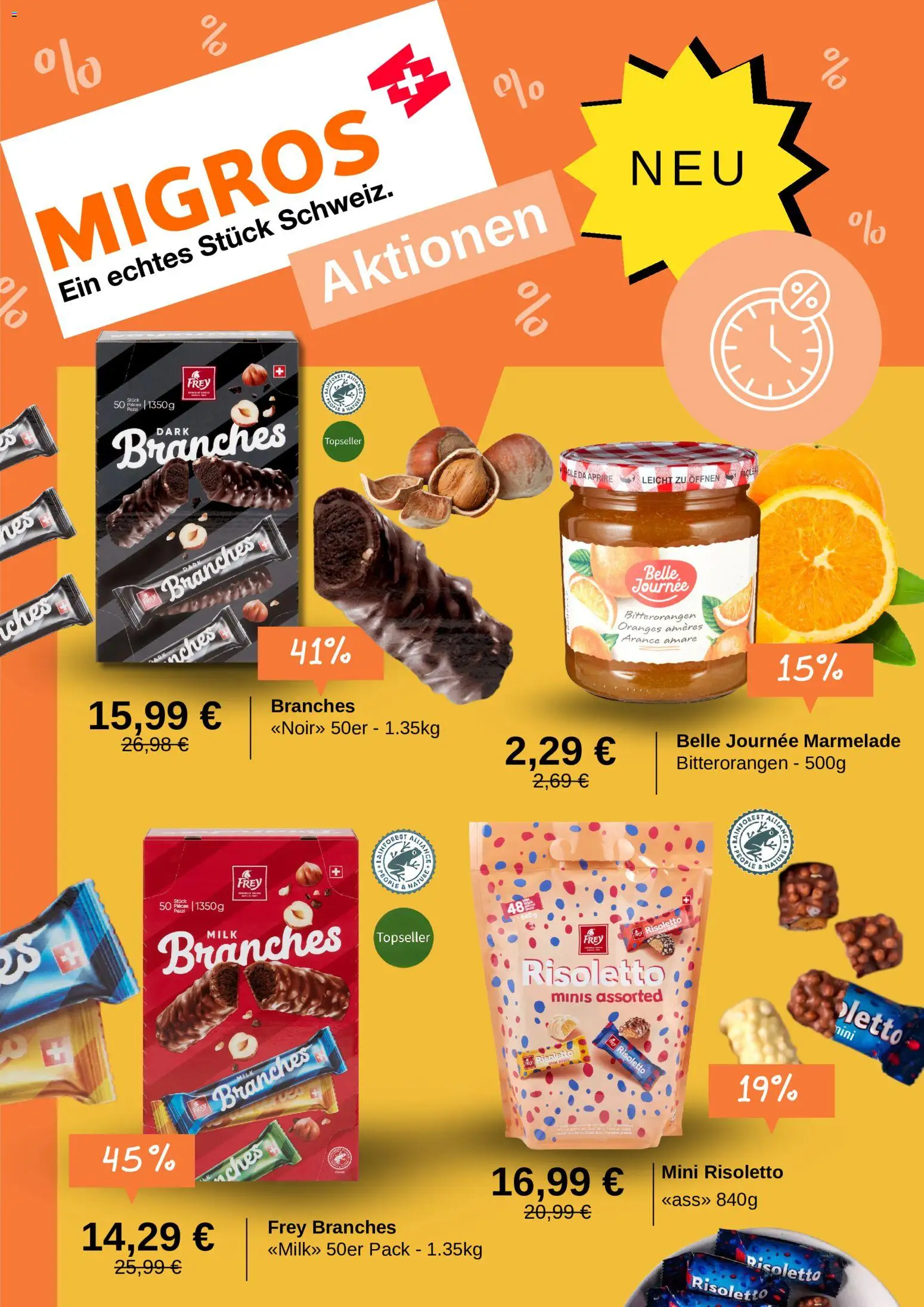 Vorschau von dem Prospekt des Geschäftes Migros, gültig ab dem 23.06.2026 - Marmelade