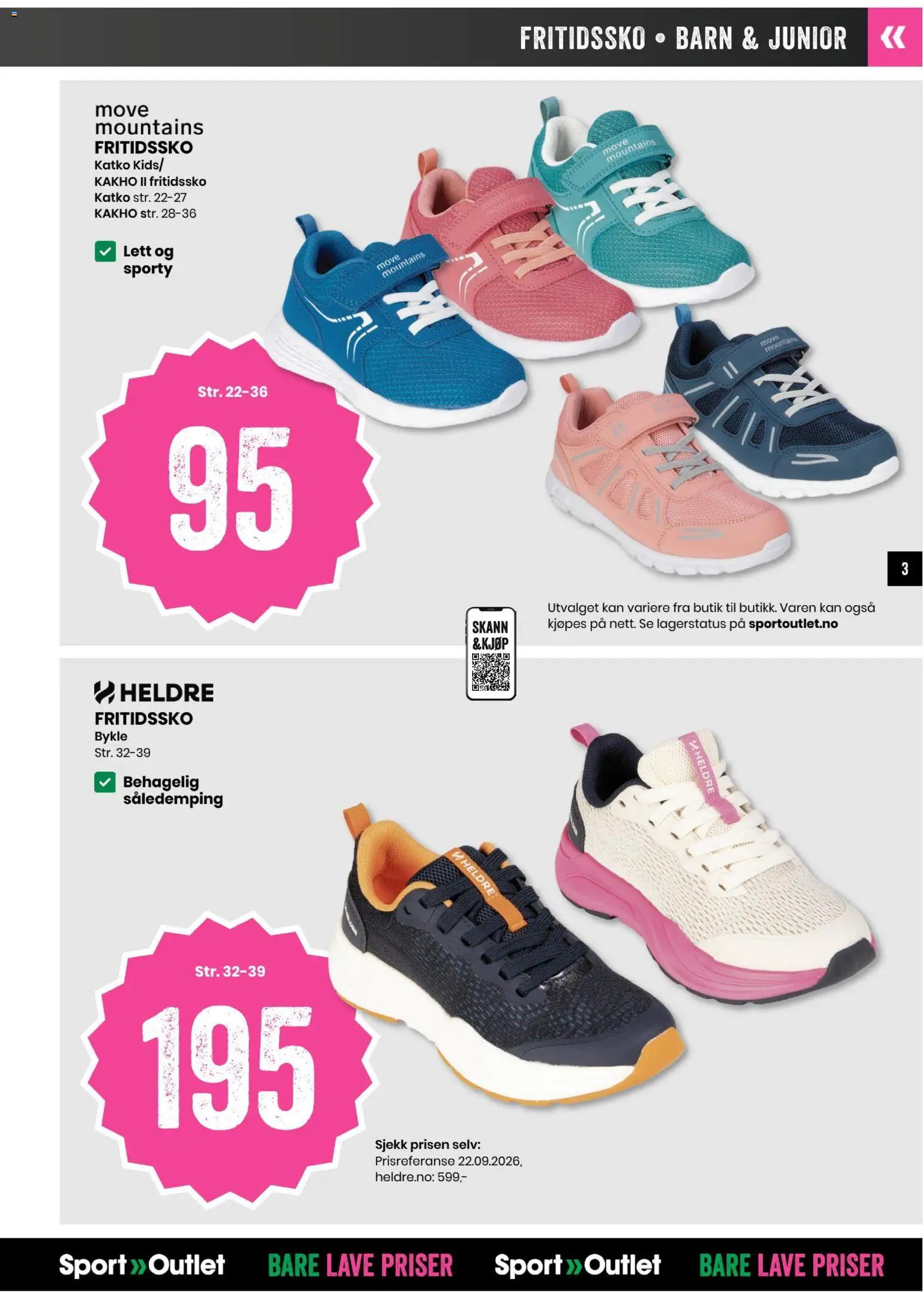 Forhåndsvis Sport Outlet kundeavis fra butikk Sport Outlet gyldig fra 06/10/2026