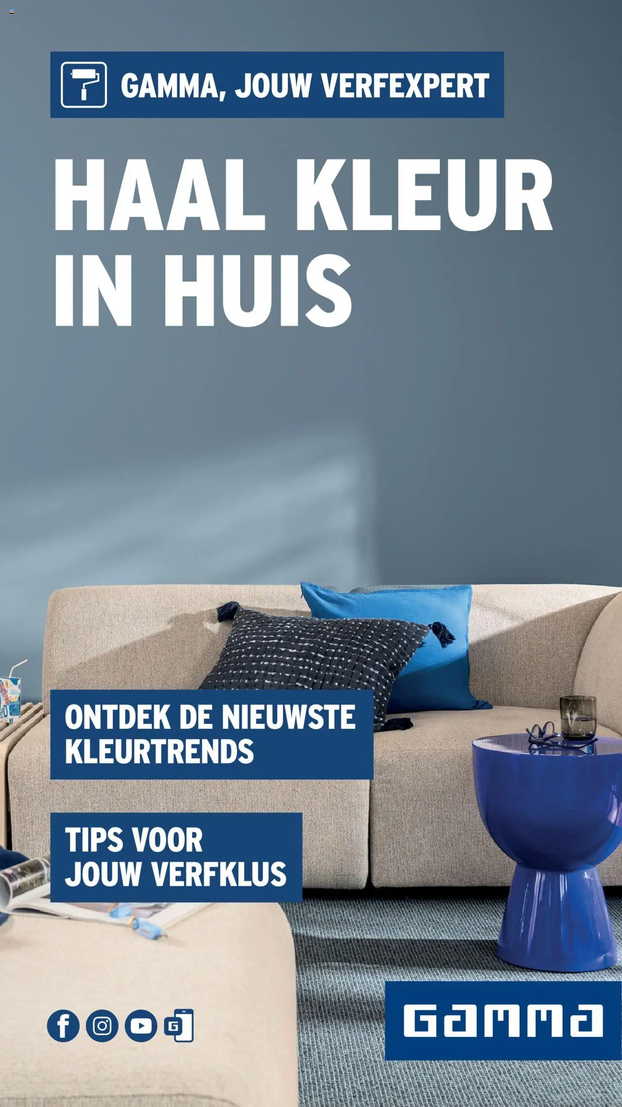 Voorbeeld van Verfgids van winkel GAMMA geldig vanaf 19/09/2025