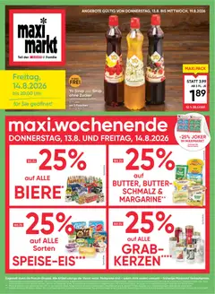 Vorschau der Angebote: Maximarkt Maximarkt Flugblatt gültig ab 13.08.2026