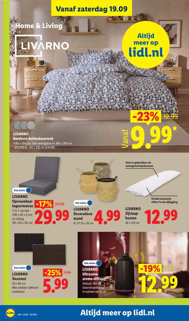 Nieuwe Lidl folder vanaf 14-09