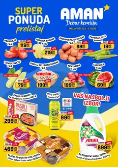 Pregled Aman kataloga - važi od 22.06.2026