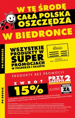 Náhled nabídky: Biedronka Polsko Biedronka Polsko leták - Cała Polska oszczędza! środa platný od 29.04.2026