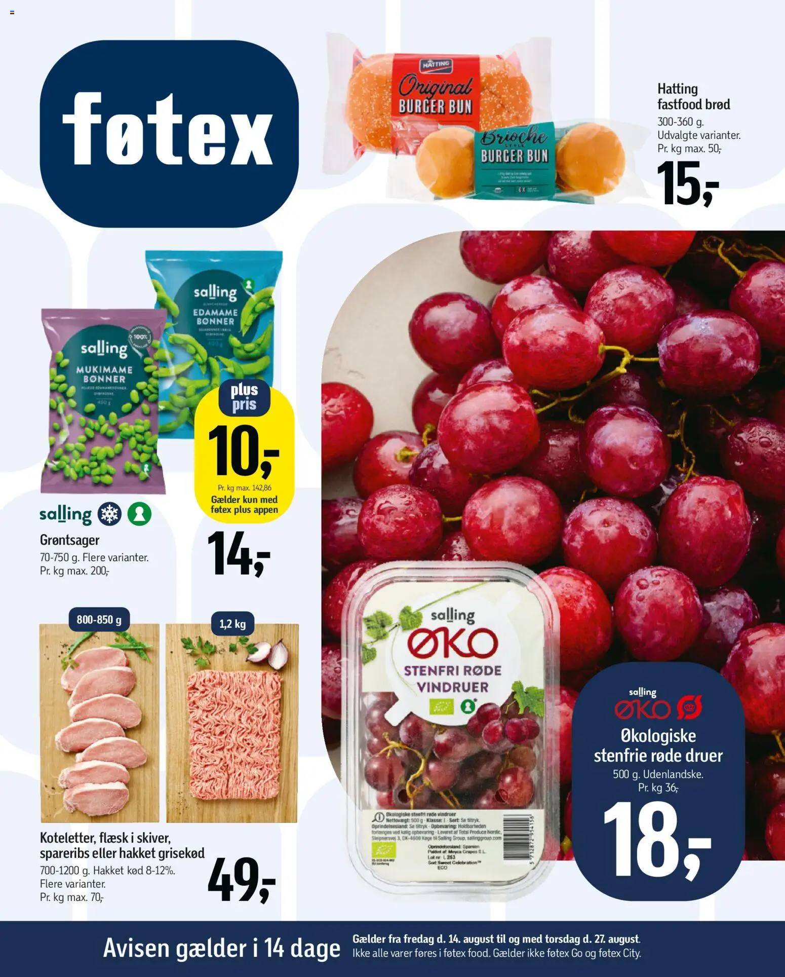 Eksempel på tilbudsavis Føtex - Tilbudsavis uge 34 -35 fra butik Føtex gyldig fra 14/08/2026