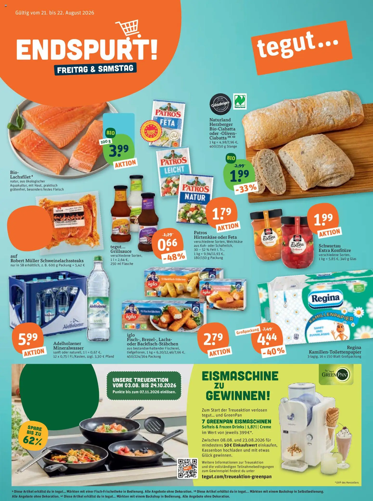 Vorschau von dem Prospekt des Geschäftes Tegut, gültig ab dem 17.08.2026