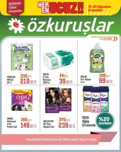 Özkuruşlar Özkuruşlar Katalog 15.08.2026 - Broşürünün önizlemesi