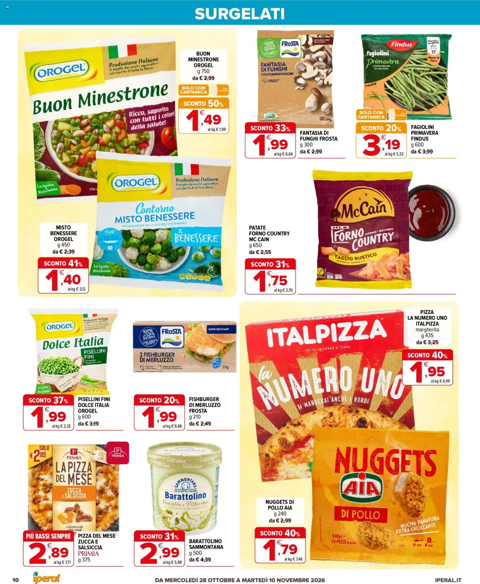 Anteprima dell'opuscolo Iperal volantino dal negozio Iperal valido da 28/10/2026