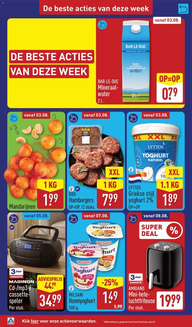 Nieuwe Aldi folder vanaf 03-08