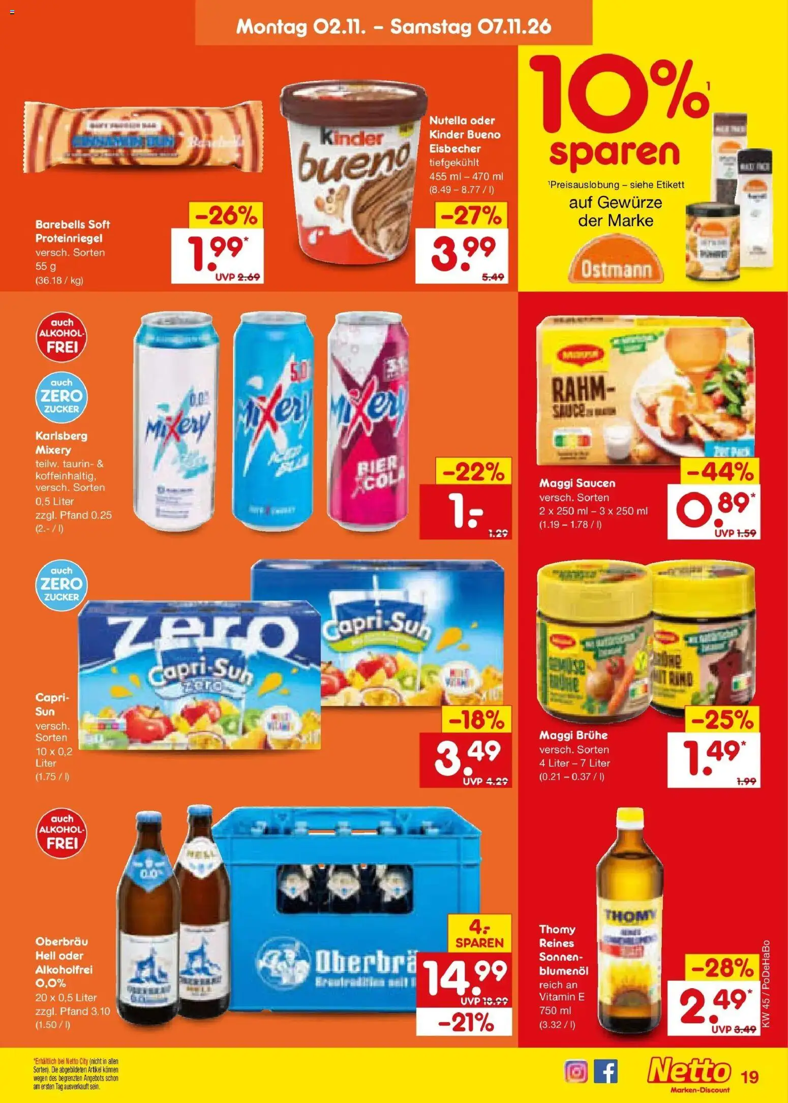 Vorschau von dem Prospekt des Geschäftes Netto Marken-Discount, gültig ab dem 02.11.2026