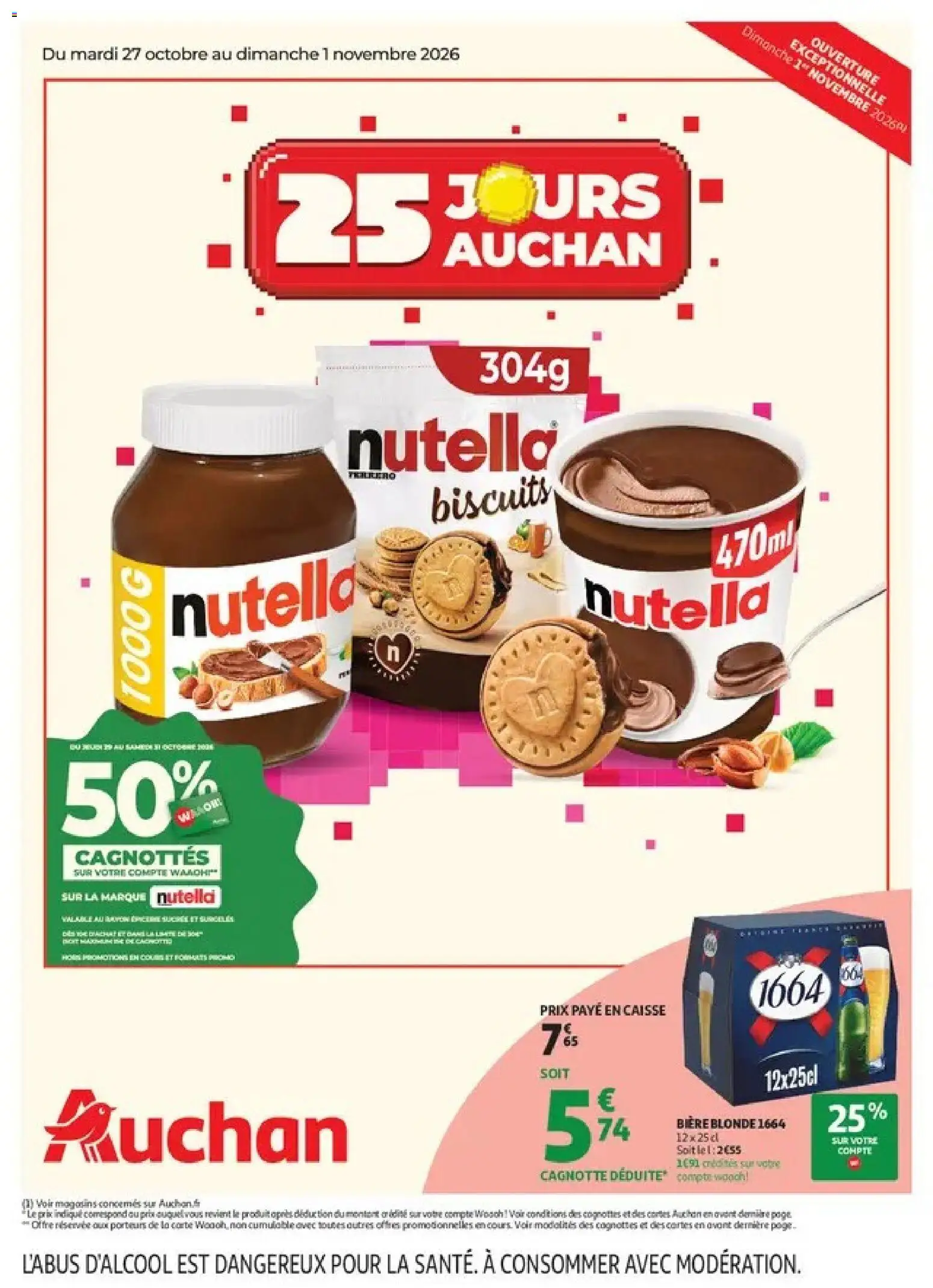 Prévisualisation de Auchan catalogue du magasin Auchan formulaire valide 27/10/2026