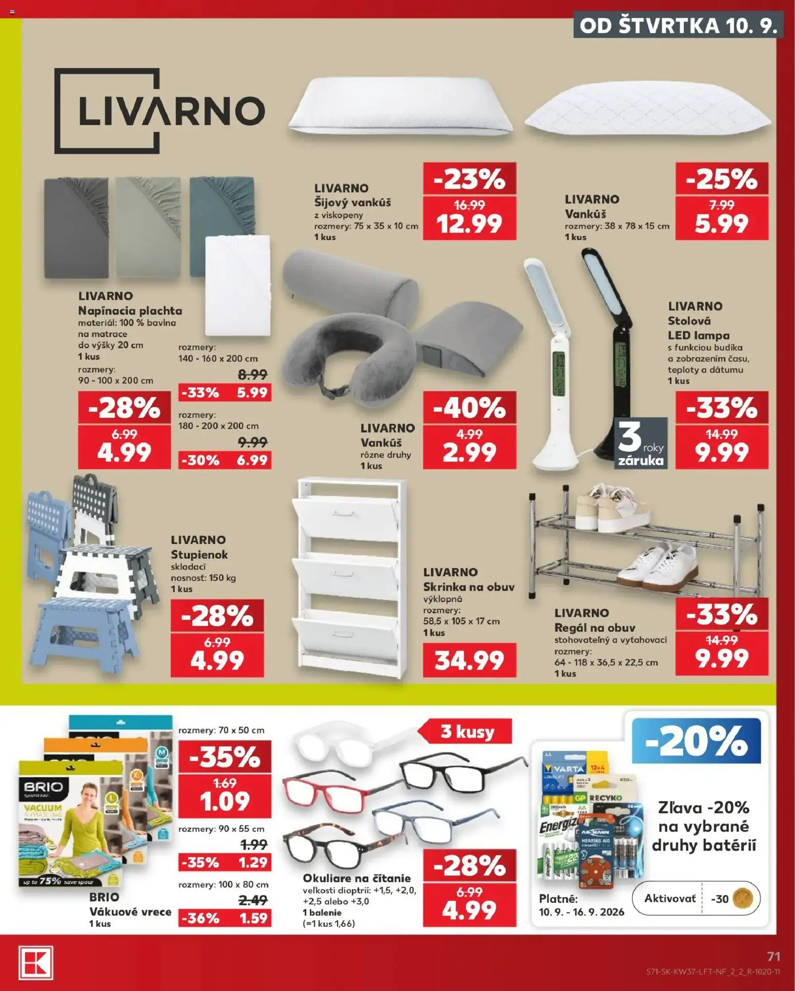 Náhľad Kaufland letáku platného od 10.09.2026