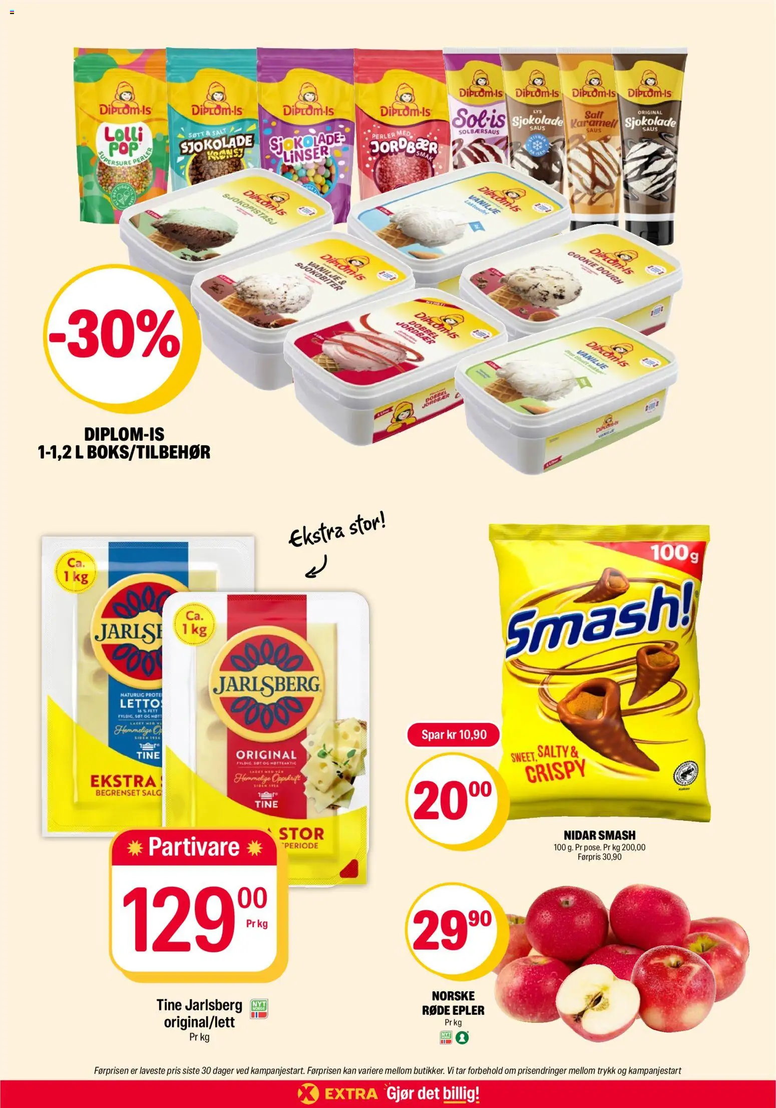 Forhåndsvis Coop Extra kundeavis fra butikk Coop Extra gyldig fra 28/09/2026