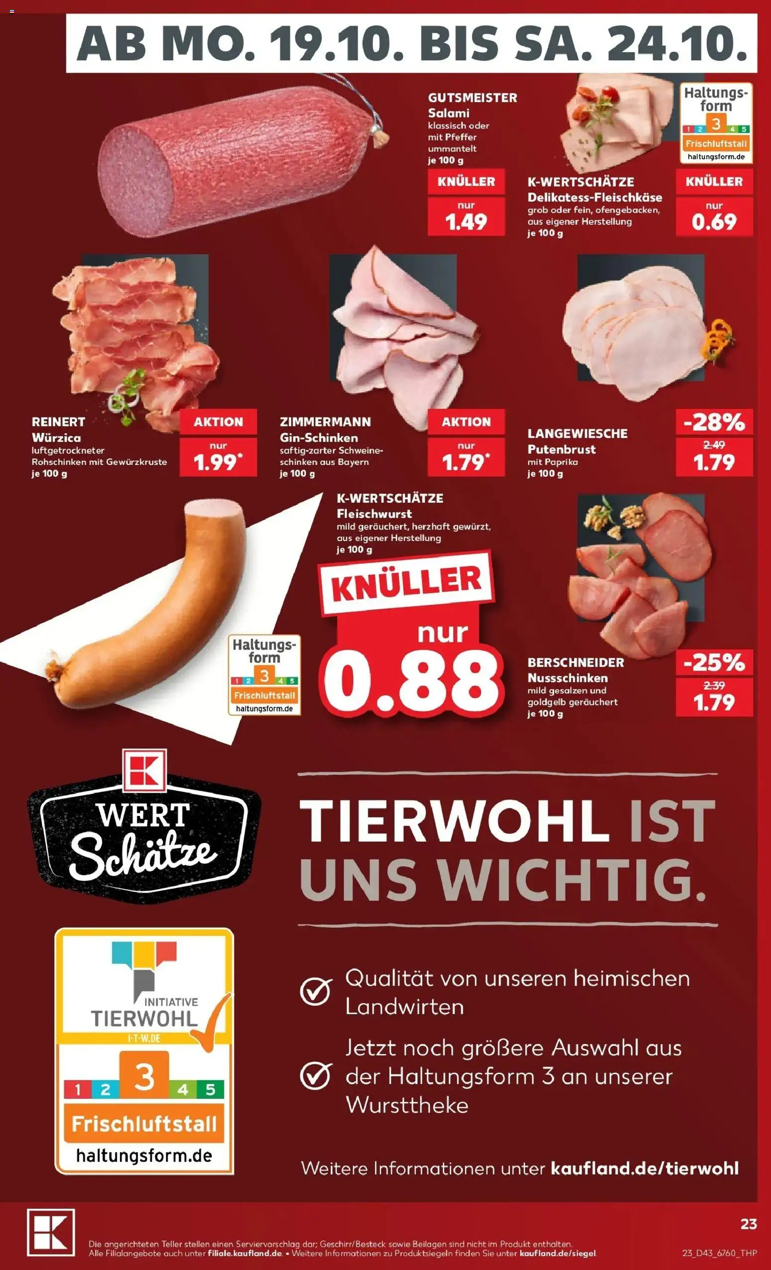 Vorschau von dem Prospekt des Geschäftes Kaufland, gültig ab dem 19.10.2026