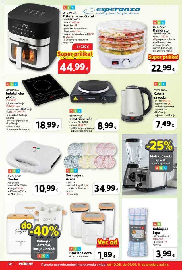 Novi Plodine katalog od 19.08.