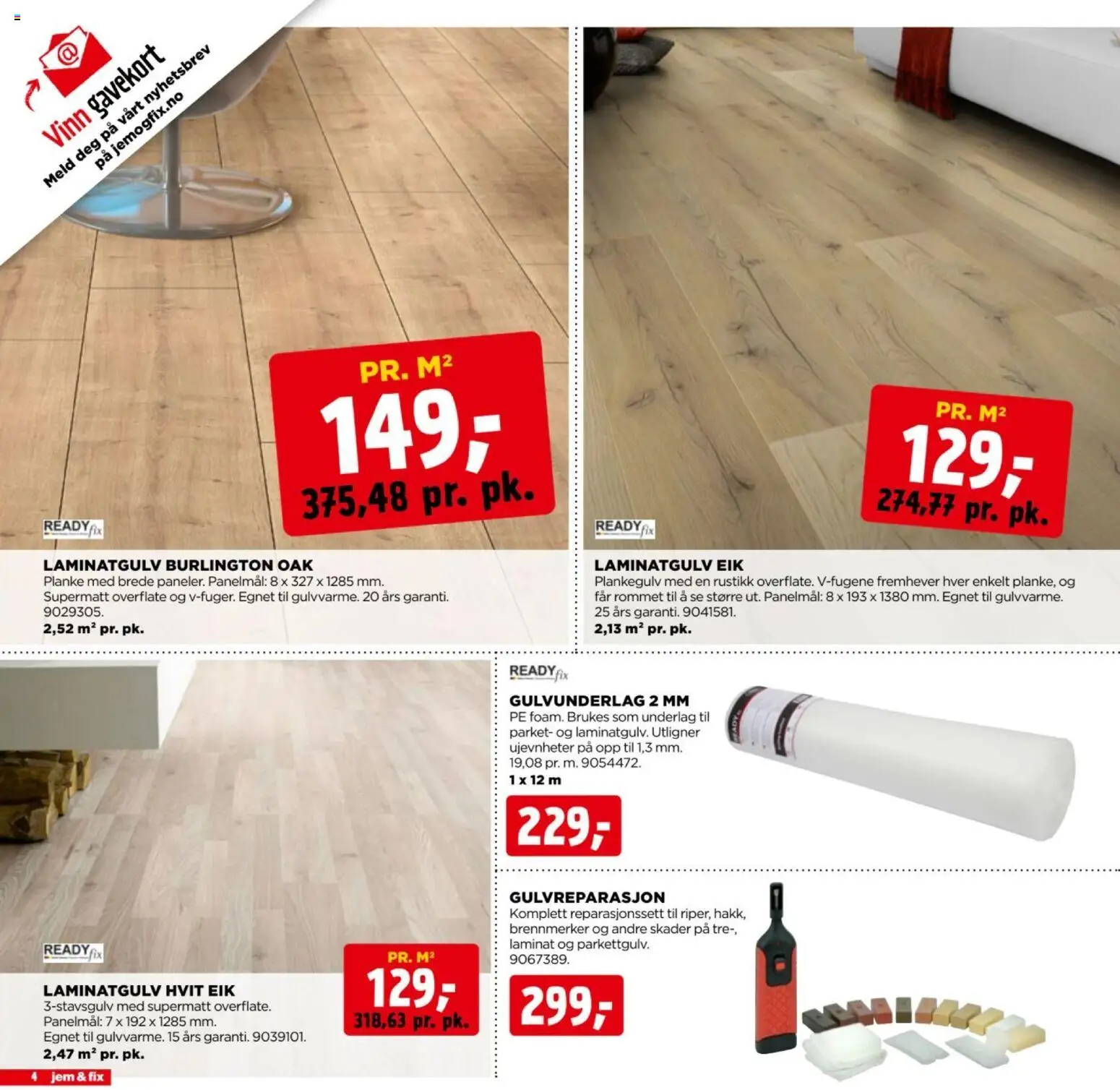 Forhåndsvis Jem & Fix kundeavis fra butikk Jem & Fix gyldig fra 27/09/2026