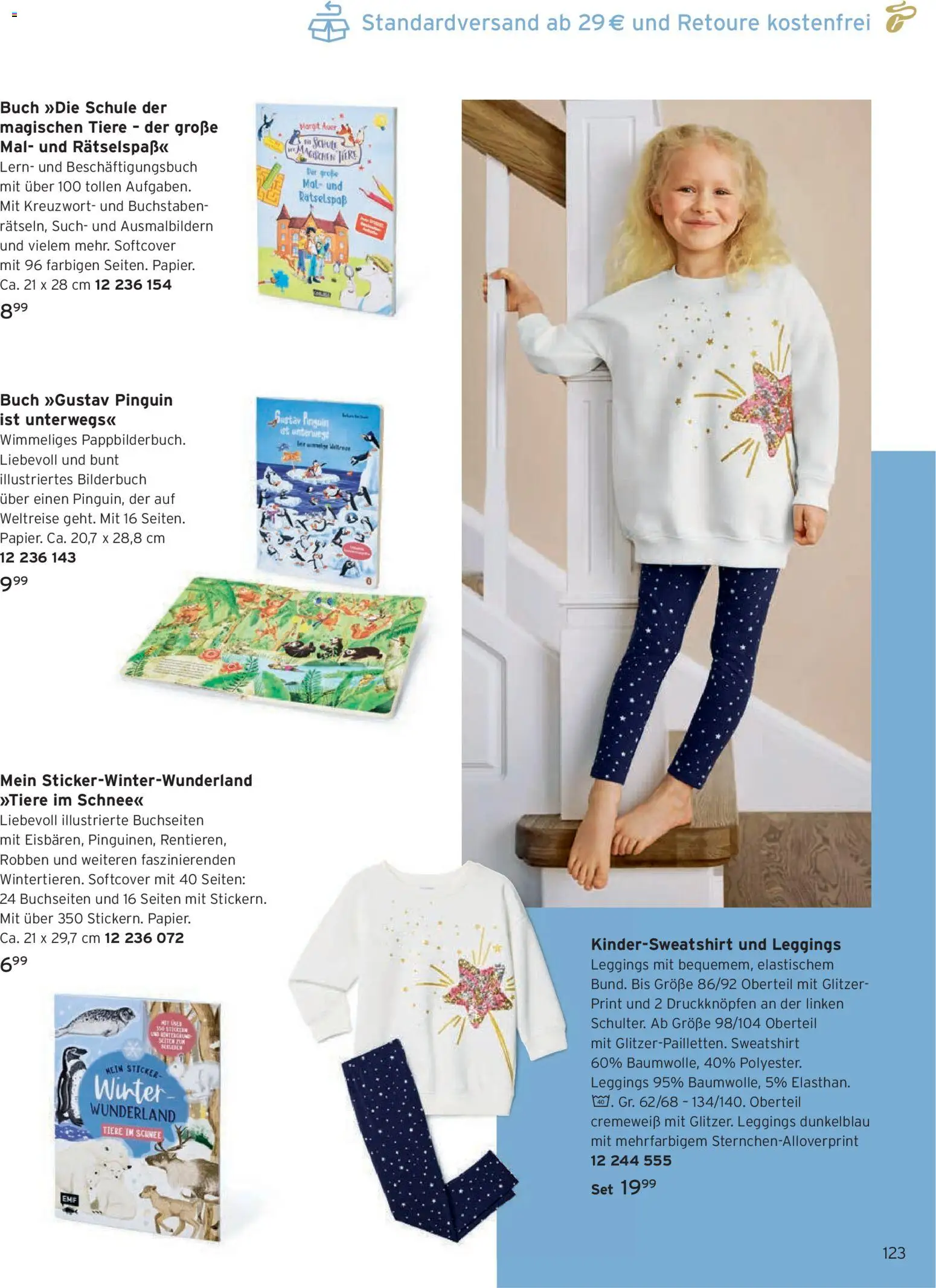Vorschau von dem Prospekt des Geschäftes Tchibo, gültig ab dem 01.11.2026 - Sweatshirt, Leggings