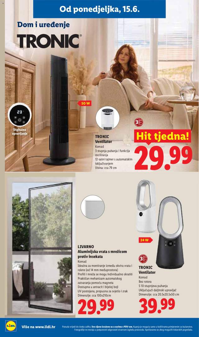 Novi Lidl katalog od 15.06.