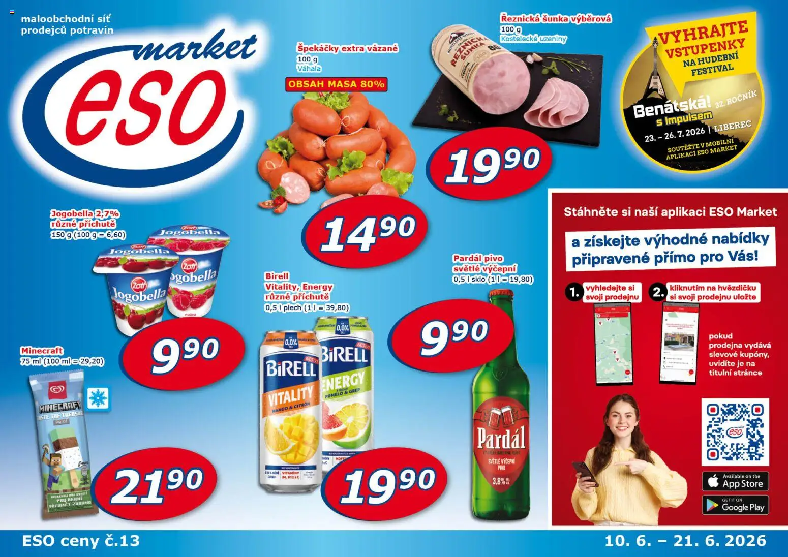 Náhled nabídky: Eso market Eso market leták platný od 10.06.2026