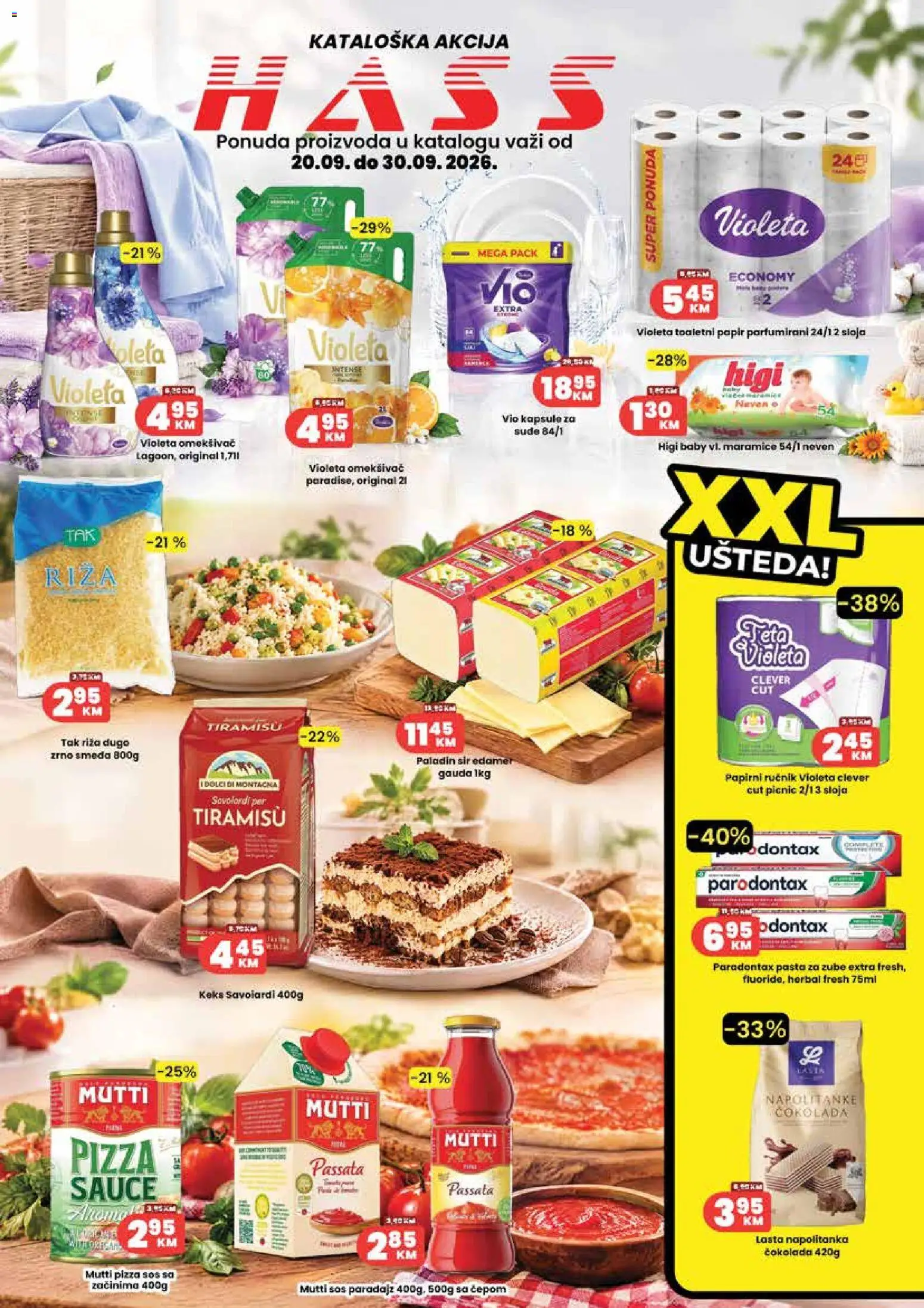 Pregled letka Hass katalog trgovine Hass vrijedi od 20.09.2026