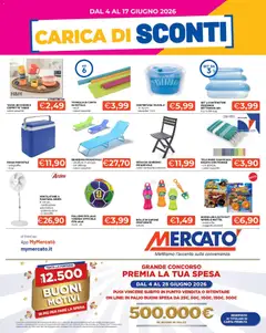 Anteprima dell'opuscolo Mercatò volantino Carica di Sconti dal negozio Mercatò valido da 04/06/2026
