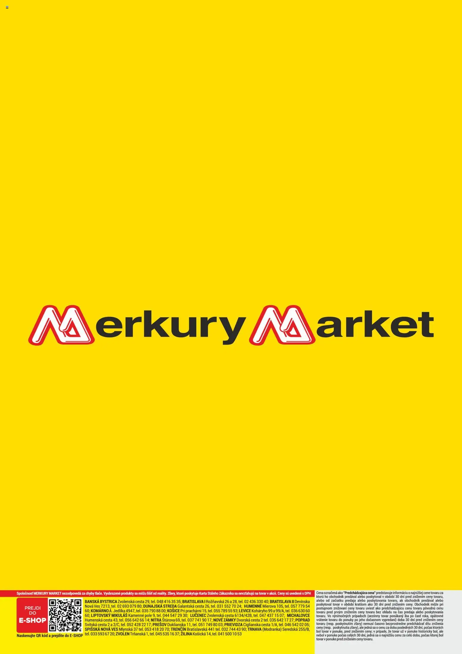 Náhľad Merkury Market letáku platného od 01.10.2026