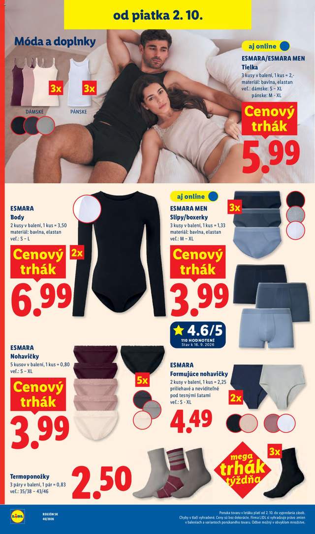 Nový Lidl leták od 28.09.