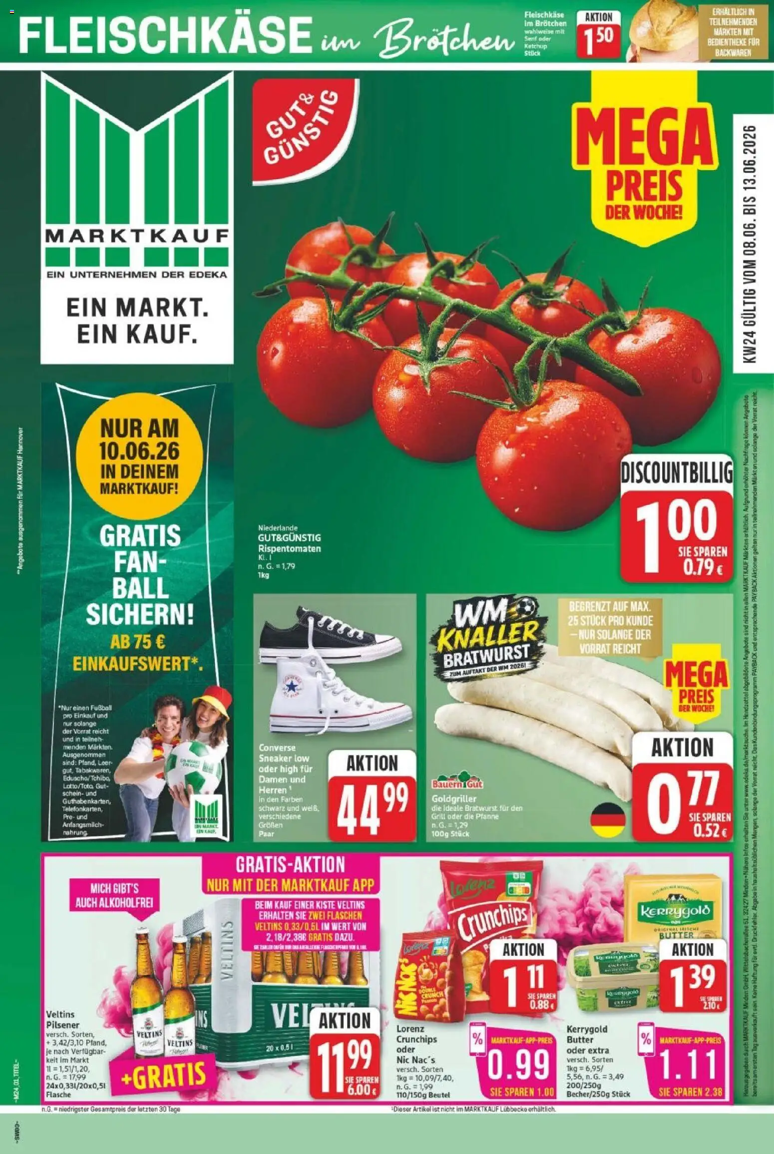 Vorschau von dem Prospekt des Geschäftes Marktkauf, gültig ab dem 08.06.2026