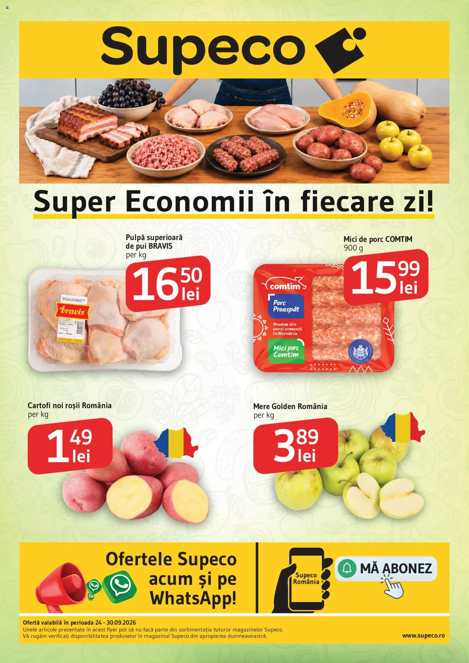 Previzualizarea de cataloage: Supeco Supeco Catalog valabil de la 24.09.2026
