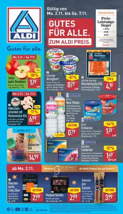Vorschau von dem Prospekt des Geschäftes Aldi, gültig ab dem 02.11.2026