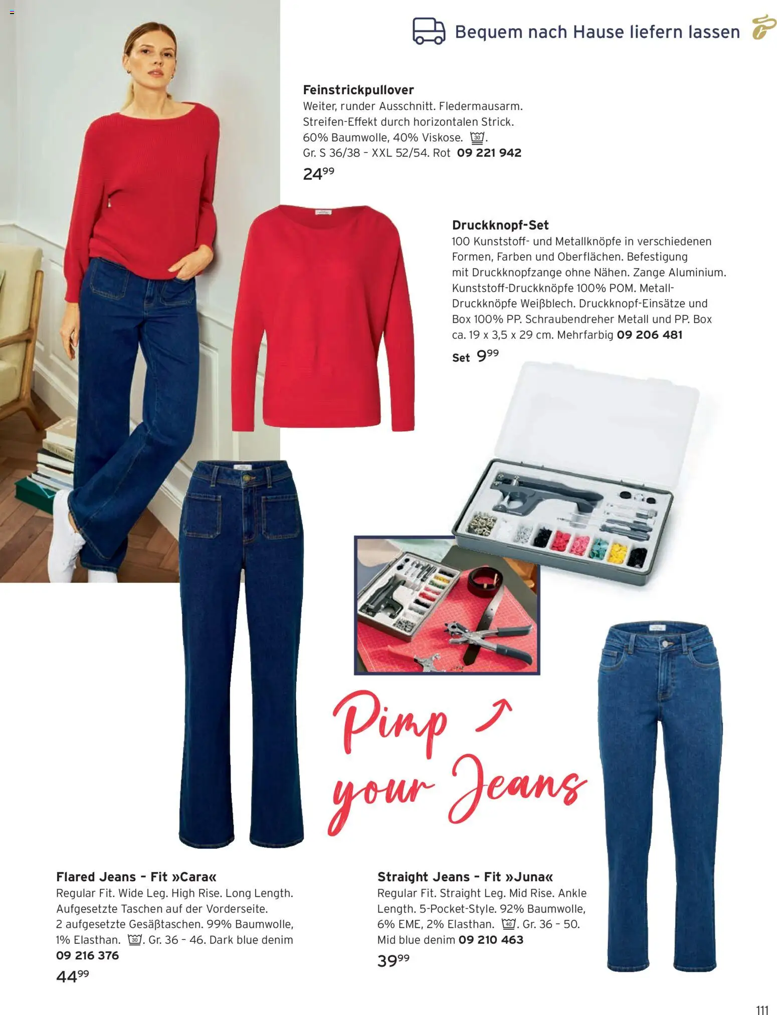 Vorschau von dem Prospekt des Geschäftes Tchibo, gültig ab dem 01.09.2026 - Jeans, Taschen, Box