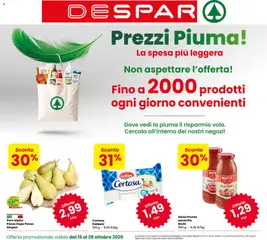 Anteprima dell'opuscolo Despar volantino Cinto Caomaggiore dal negozio Despar valido da 15/10/2026