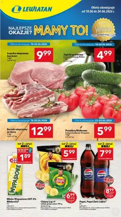 Pogląd gazetki "Lewiatan gazetka - Legnica" ze sklepu Lewiatan ważnej od 18.06.2026