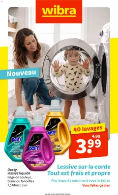 Prévisualisation de Wibra catalouge du magasin Wibra formulaire valide 24/08/2026