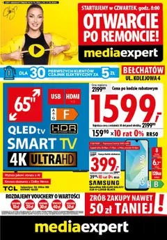 Pogląd gazetki "Mediaexpert promocje - Wielkie otwarcie Bełchatów" ze sklepu Mediaexpert ważnej od 08.10.2026