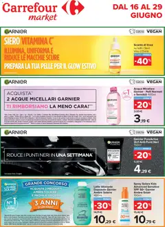 Anteprima dell'opuscolo Carrefour volantino Market L'Oreal dal negozio Carrefour valido da 16/06/2026