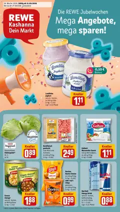 Vorschau von dem Prospekt des Geschäftes Rewe, gültig ab dem 21.09.2026