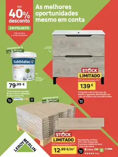 Pré-visualização do folheto da loja Leroy Merlin válida a partir de 01/10/2026