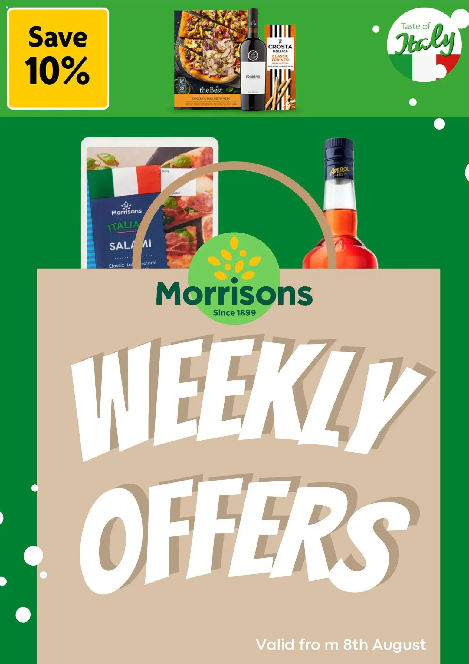 Preview of Morrisons Weekly offers Morrisons valid from 10/08/2026