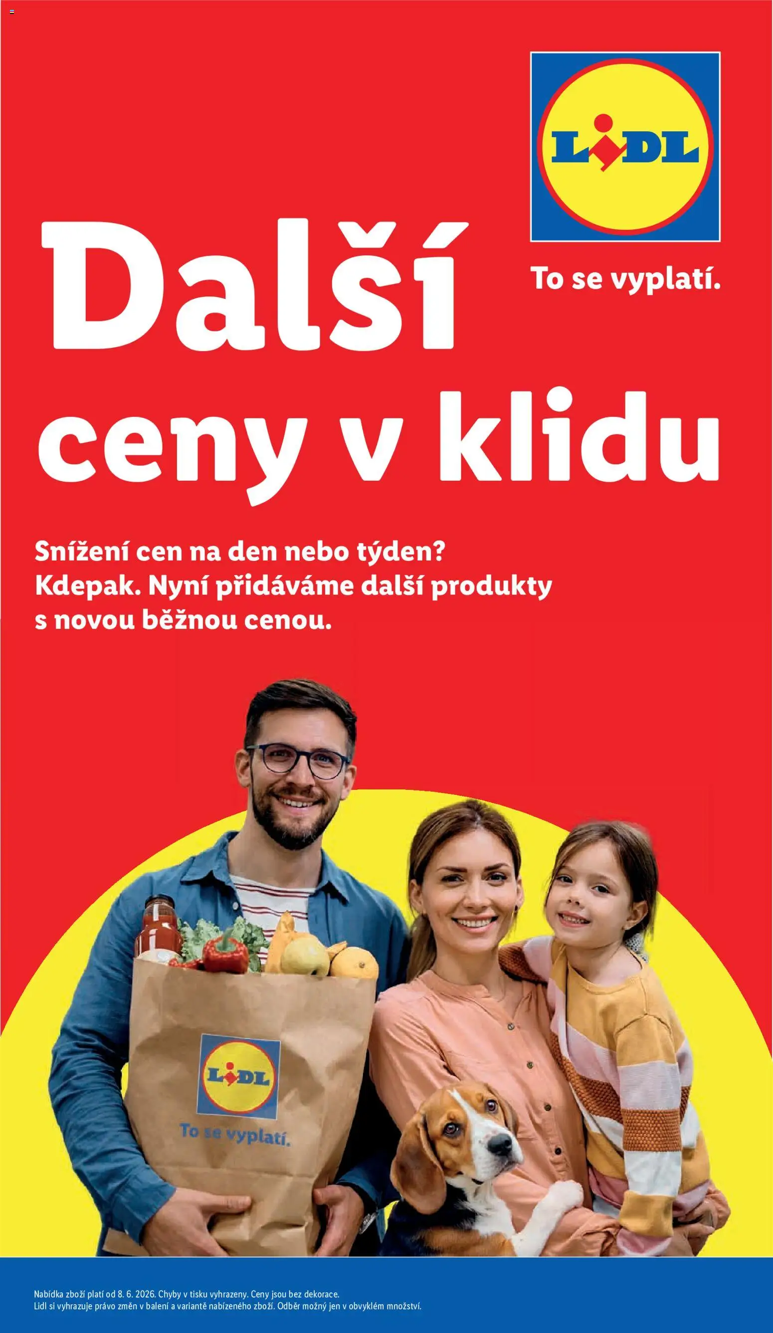 Náhled nabídky: Lidl Lidl leták - Další ceny v klidu platný od 08.06.2026