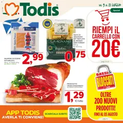 Anteprima dell'opuscolo Todis volantino Sicilia dal negozio Todis valido da 09/07/2026
