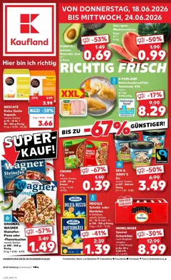 Vorschau von dem Prospekt des Geschäftes Kaufland, gültig ab dem 18.06.2026