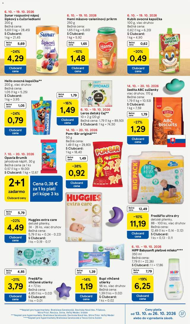 Nový Tesco leták od 14.10.