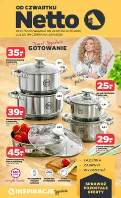 Pogląd gazetki "Netto gazetka od czwartku NonFood" ze sklepu Netto ważnej od 20.08.2026
