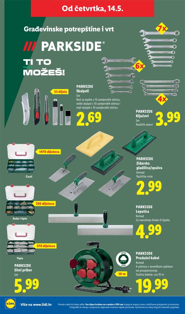 Novi Lidl katalog od 11.05.