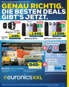 Vorschau von dem Prospekt des Geschäftes Euronics, gültig ab dem 26.09.2026