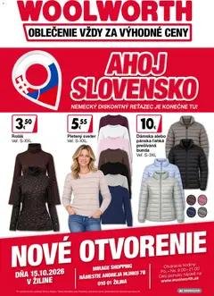 Náhľad Woolworth letáku platného od 09.10.2026