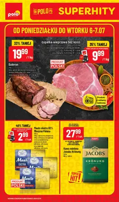 Pogląd gazetki "POLOmarket gazetka - Super Hity" ze sklepu POLOmarket ważnej od 06.07.2026
